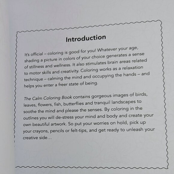 The Calm Coloring Book - Coloring Book for All Ages for Meditation and Calming - Picture 8 of 8